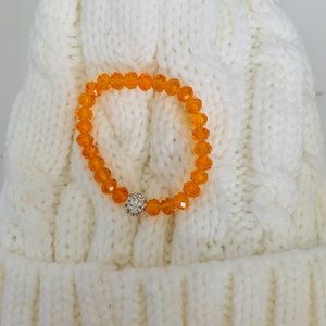 Orange bracelet